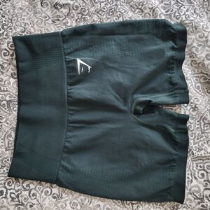 Gymshark Woodland Green Marl Vital Seamless 2.0 Shorts Size Small